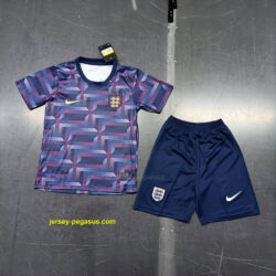 2024 England Training Kid Kits UEFA Euro Children Sets Football Replicas