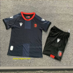2024 Georgia Away Kid Kits UEFA Euro Youth Apparels Football