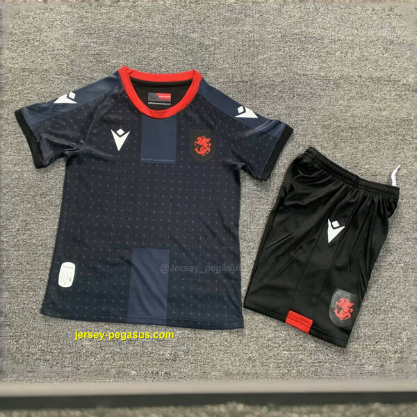 2024 Georgia Away Kid Kits UEFA Euro Youth Apparels Football 2024 Georgia Away Kid Kits UEFA Euro Youth Apparels Football