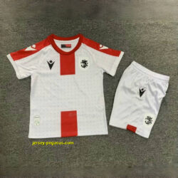 2024 Georgia Home Kid Kits UEFA Euro Youth Apparels Football