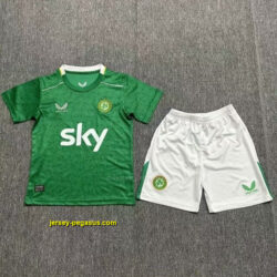 2024 Ireland Home Kid Kits Youth Apparels Soccer Jerseys