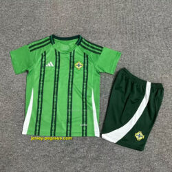 2024 Northern Ireland Home Kid Kits Youth Apparels Soccer Jerseys