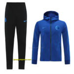 Chelsea Hoodie Blue Full Zipper Jacket + Long Pants