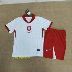 2024 Poland Home Kid Kits Children Sets Football