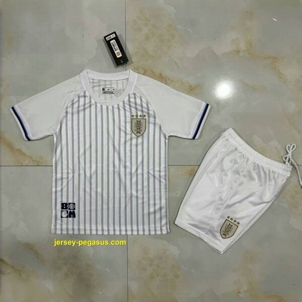 2024 Uruguay Away Kid Kits Youth Apparels