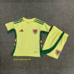 2024 Wales Away Kid Kits Children Sets Football