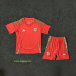 2024 Wales Home Kid Kits Children Sets Football