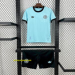 2025 Germany 125th Anniversary Blue Kid Kits Youth Apparels