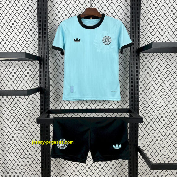 2025 Germany 125th Anniversary Blue Kid Kits Youth Apparels 2025 Germany 125th Anniversary Blue Kid Kits Youth Apparels