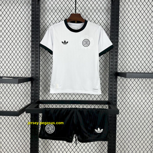 2025 Germany 125th Anniversary White Kid Kits Youth Apparels 2025 Germany 125th Anniversary White Kid Kits Youth Apparels