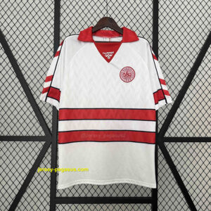 1988 Denmark Away Retro Kit Vintage Shirt