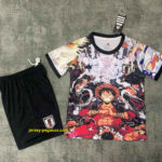 2025 Japan One Piece Luffy Special Edition Kid Kits Youth Apparels