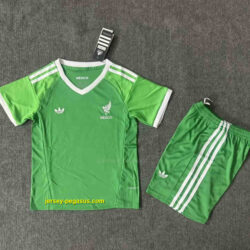 2025 Mexico Green Goalkeeper Kid Kits Youth Apparels