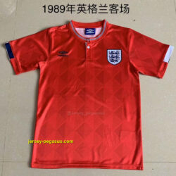 1989 England away red