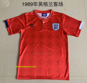 1989 England away red