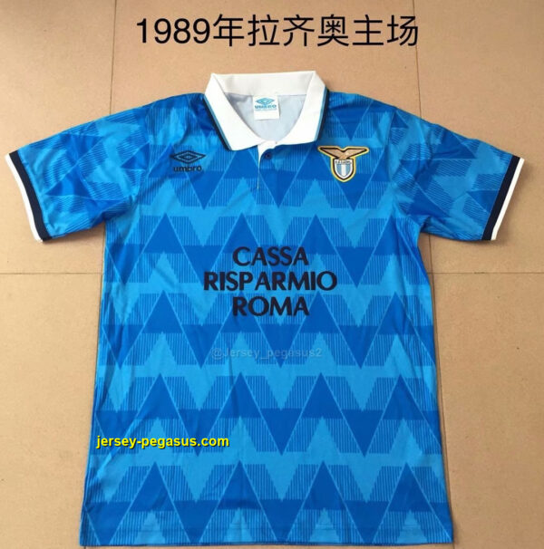1989 Lazio home blue 1989 Lazio home blue