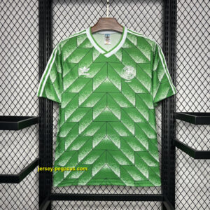 1990 Germany Away Retro Kit Vintage Shirt Sport