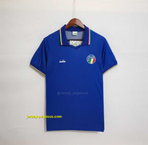 1990 Italy home blue