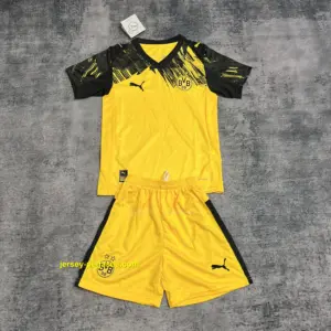Kids 2025-26 Dortmund Home Jersey