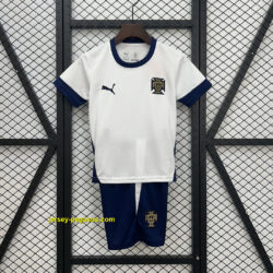 2025 Portugal White Training Kid Kits Youth Apparels