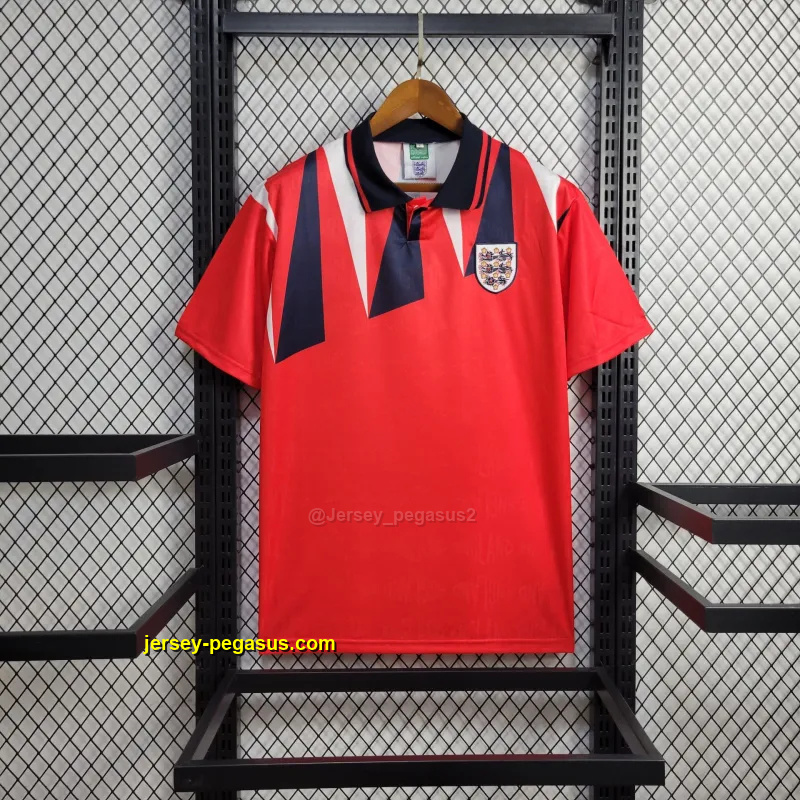 1992 England Away Retro Kit Vintage Shirt Football