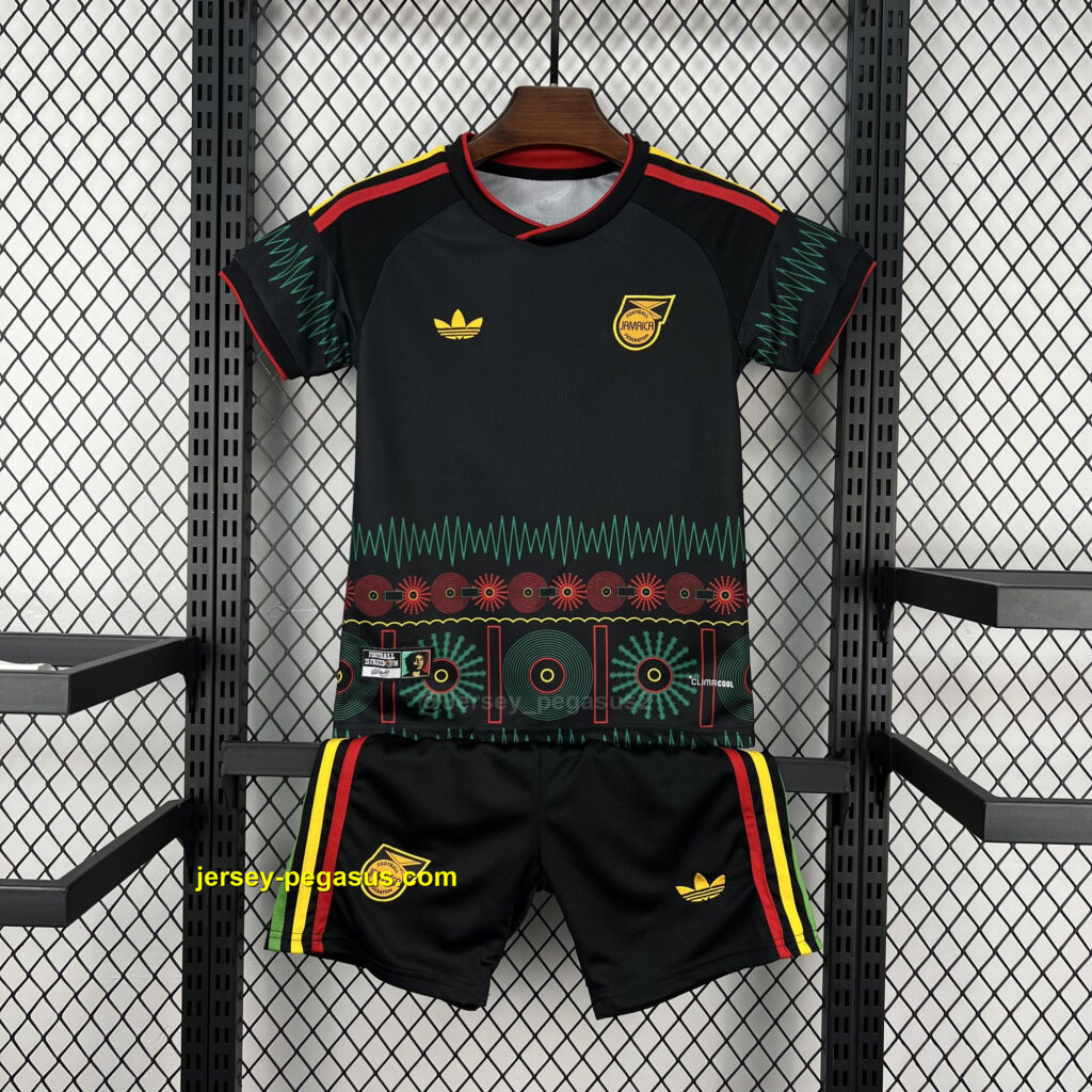 2026 Jamaica x Bob Marley Away Kid Kits Youth Apparel