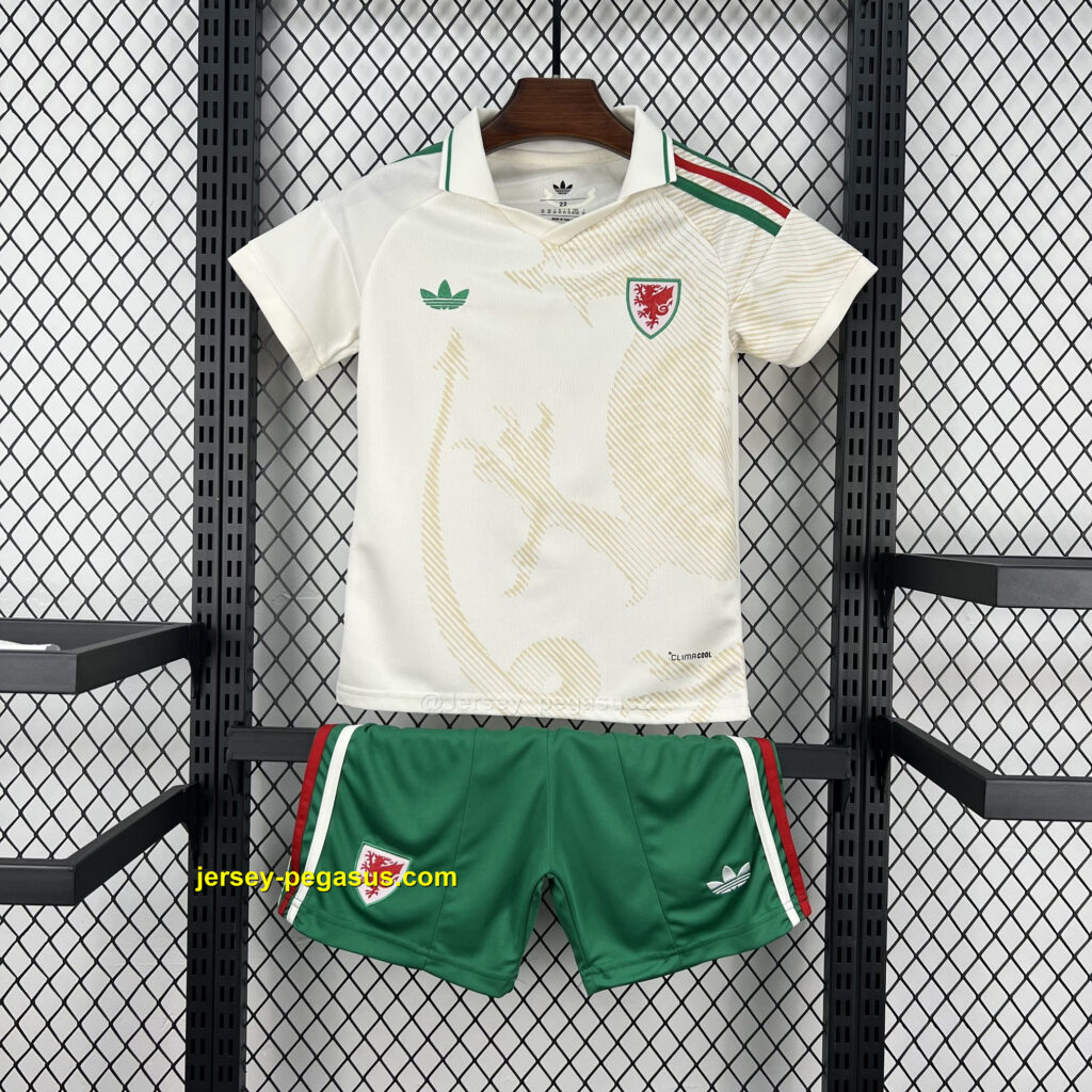 2026 Wales Away Kid Kits Youth Apparel