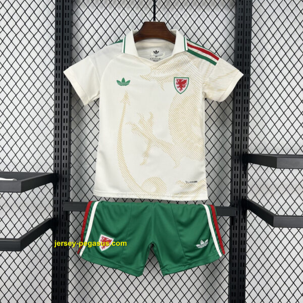 2026 Wales Away Kid Kits Youth Apparel 2026 Wales Away Kid Kits Youth Apparel