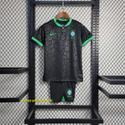 2223 Brazil Leopard Black Kids