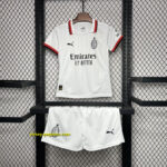 AC Milan Away Kid Kits Youth Apparels Football