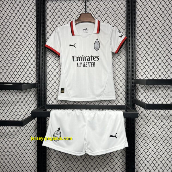 AC Milan Away Kid Kits Youth Apparels Football AC Milan Away Kid Kits Youth Apparels Football
