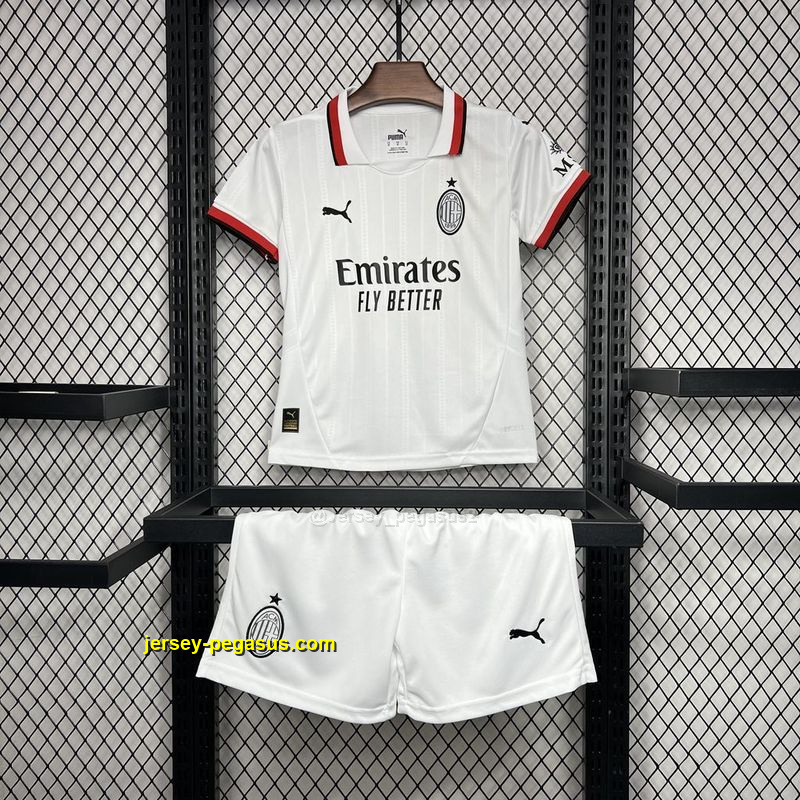 AC Milan Away Kid Kits Youth Apparels Football