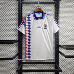1994 France Away Retro Kit Vintage Shirt Soccer