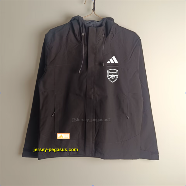 ASN black windbreaker ASN black windbreaker