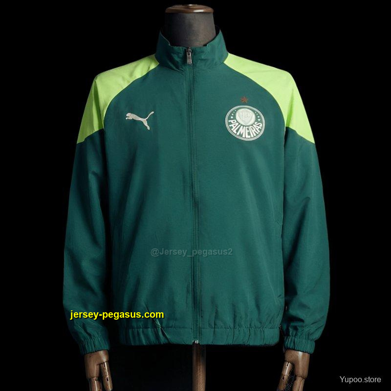 2026 Palmeiras Green Jacket Windbreaker 2026 Palmeiras Green Jacket Windbreaker