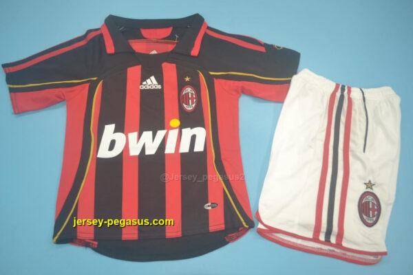 AC Milan home kid kits AC Milan home kid kits