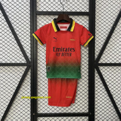 AC Milan x Offwhite Goalkeeper Kid Kits Youth Apparels