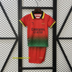 AC Milan x Offwhite Goalkeeper Kid Kits Youth Apparels