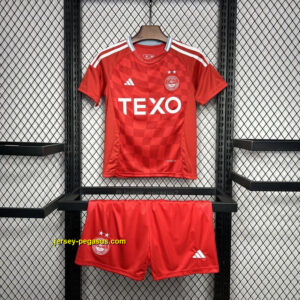 Aberdeen F.C home Kid Kits Youth Apparels Football