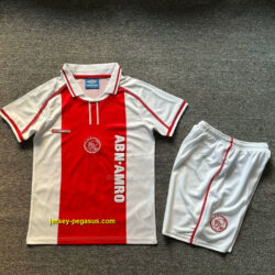 Ajax Home Retro Kid Kits Youth Apparels Soccer