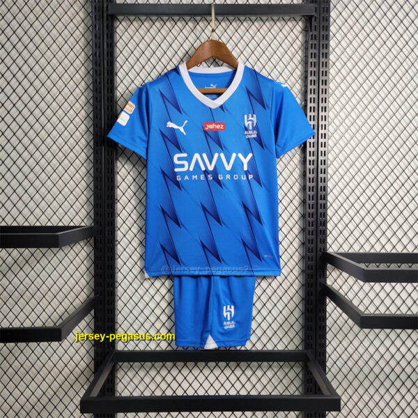 Al Hilal Home kids Soccer Jerseys