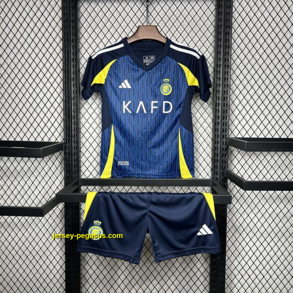 Al-Nassr Away Kid Kits Youth Apparels Football Al-Nassr Away Kid Kits Youth Apparels Football
