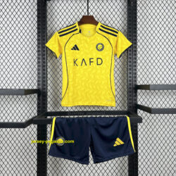 Al-Nassr FC Home Kid Kits Youth Apparels