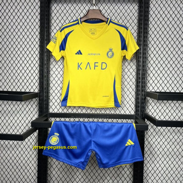 Al-Nassr Home Kid Kits Youth Apparels Sport