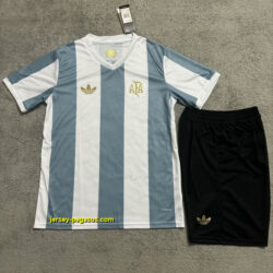 Argentina 50th Aniversary Special Kid Kits Youth Apparels Soccer