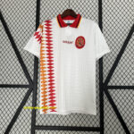 1994 Spain away white retro jersey