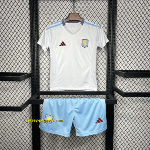 Aston Villa Away Kid Kits Youth Apparels Football