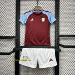 Aston Villa Home Kid Kits Youth Apparels Football