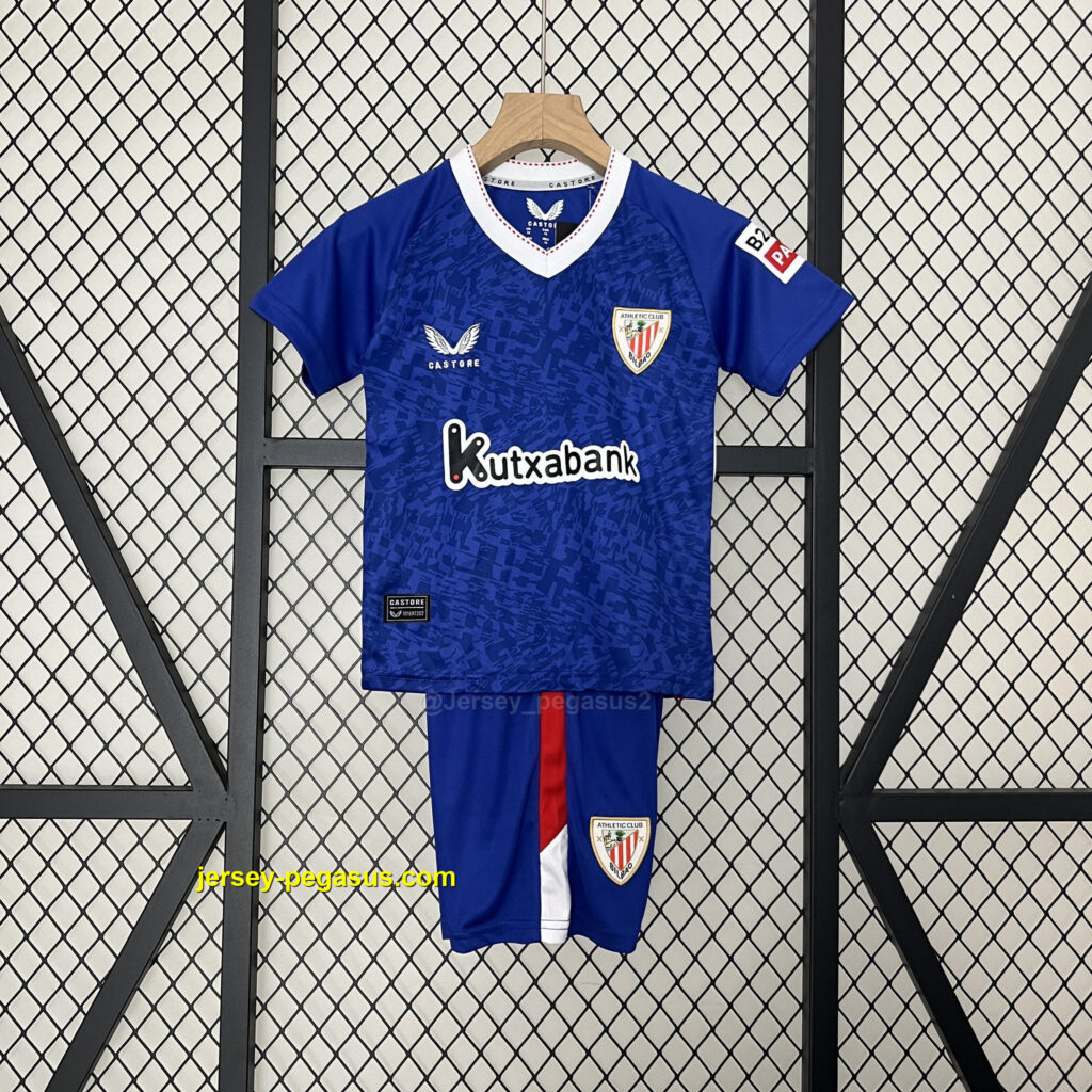 Athletic Bilbao Away Kid Kits Youth Apparels Sport