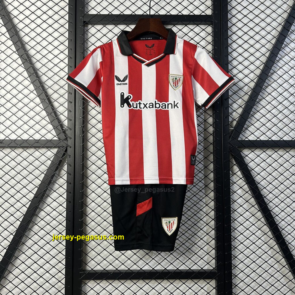 Athletic Bilbao Home Kid Kits Youth Apparels Joy